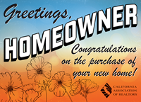 Dear Homeowner postcard
